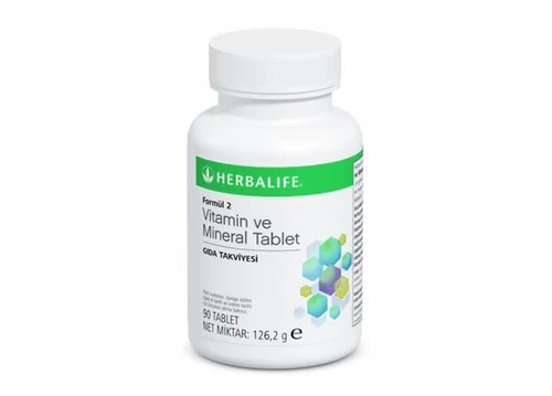 Herbalife Formül 2 Vitamin ve Mineral Tablet