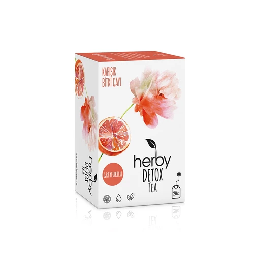 Herby Detox Tea Greyfurtlu Karışık Bitki Çayı