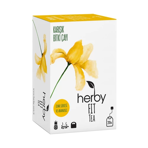 Herby Fit Tea (Elma Sirkeli Ananaslı)