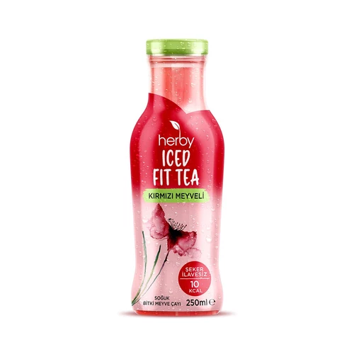 Herby Iced Fit Tea (Kırmızı Meyveli)