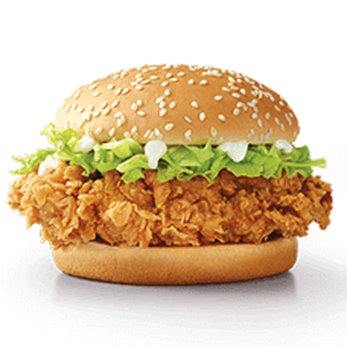 KFC Zinger Burger Acısız