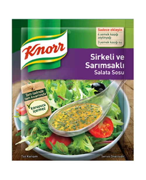 Knorr Salata Sosu (Sirkeli-Sarımsaklı)