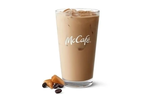 McDonald's Buzlu Karamel Latte