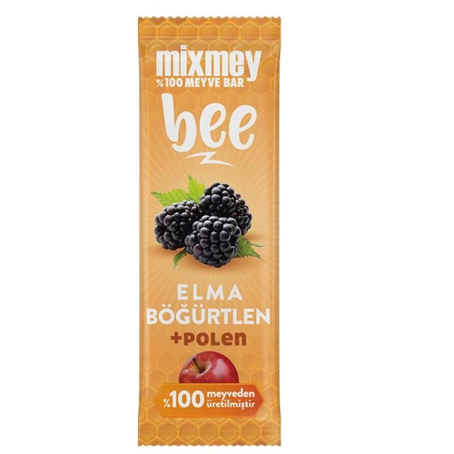 Mixmey Bee Böğürtlen Polen Meyve Bar
