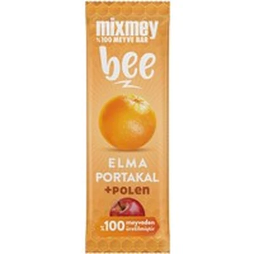 Mixmey Bee Portakal Polen Meyve Bar