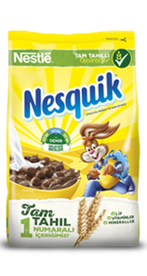Nesquik Sütlü Kakaolu Buğday Ve Mısır Gevreği