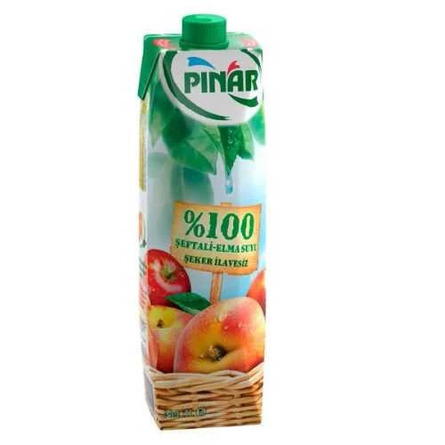 Pınar %100 Şeftali-Elma Suyu