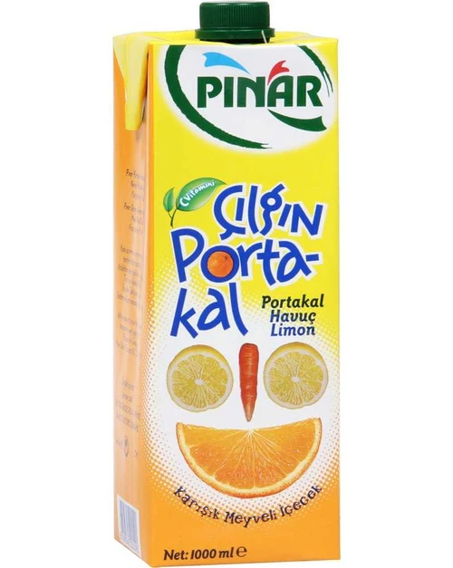 Pınar Çılgın Portakal-Havuç-Limon
