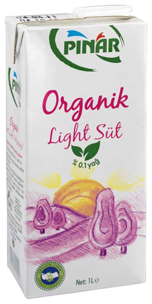 Pınar Organik Extra Light Süt