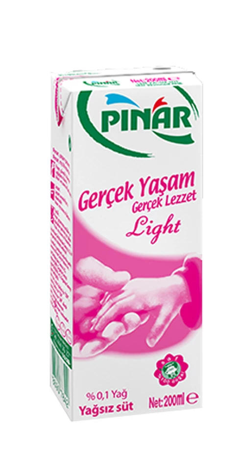 Pınar UHT Extra Light Süt (%1 yağlı)