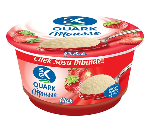 Sek Quark Mousse Çilek