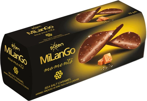 Şölen Milango Karamel Parçacıklı Çikolata