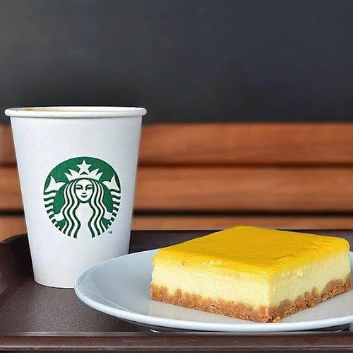 Starbucks Limonlu Cheesecake