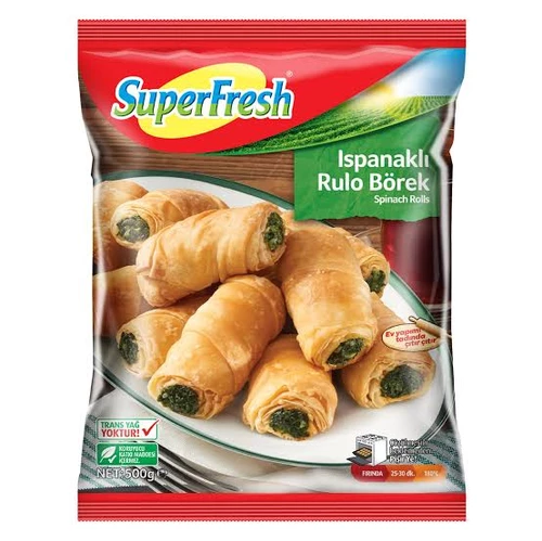 Superfresh Ispanaklı Rulo Börek