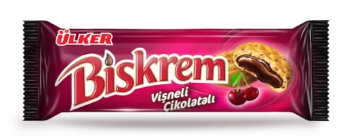 Ülker Biskrem Vişneli Çikolatalı