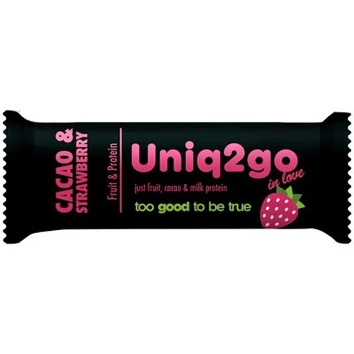 Uniq2go in love Cacao & Strawberry Bar