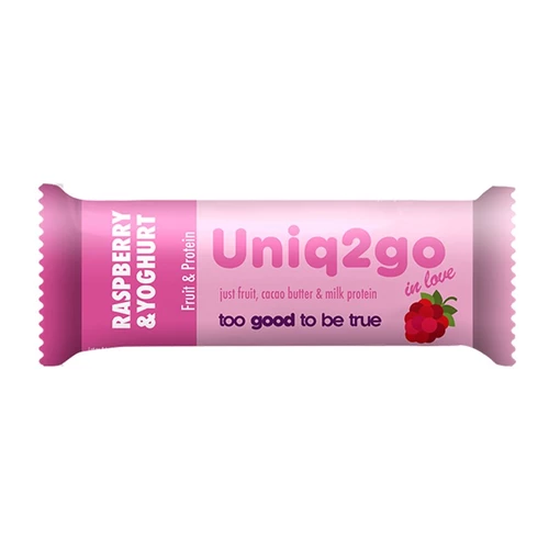 Uniq2go in love Raspberry & Yoghurt Bar