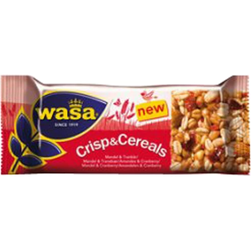 Wasa Crisp & Cereals Almond and Cranberry