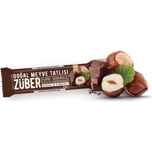 Züber Kakaolu & Fındıklı Meyve Tatlısı