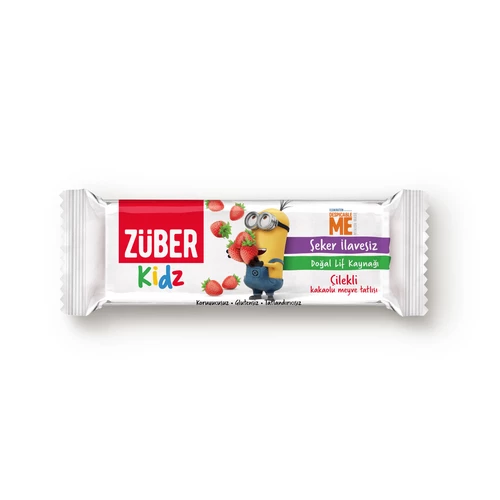Züber Kidz Çilekli&Kakaolu Meyve Tatlısı